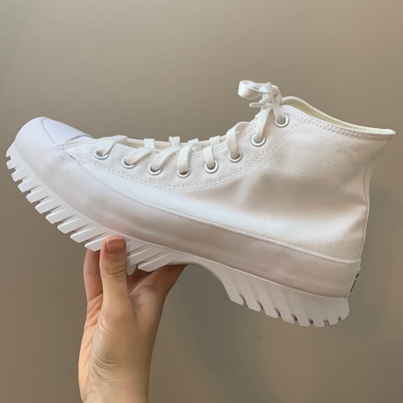 CHUNKY WHITE CONVERSE CUSTOMIZABLE SHOES! - Picture 8 of 17